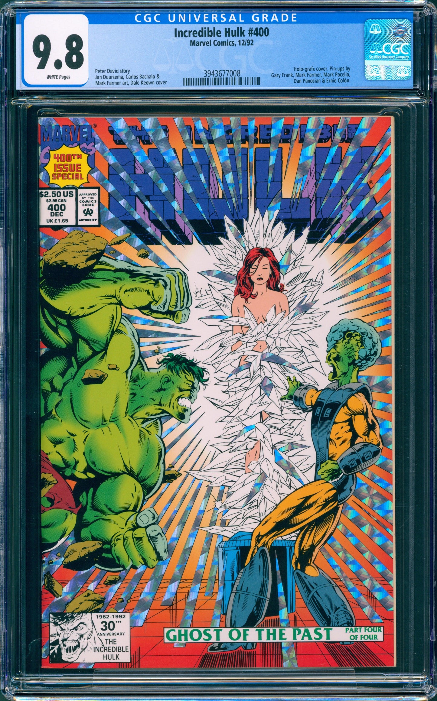 CGC 9.8 Incredible Hulk #400