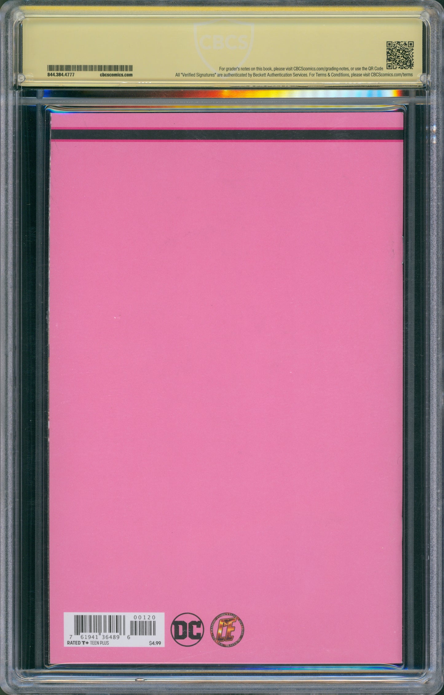 CBCS Harley Quinn's Villain of the Year #1 (Signed Josh Lyman)