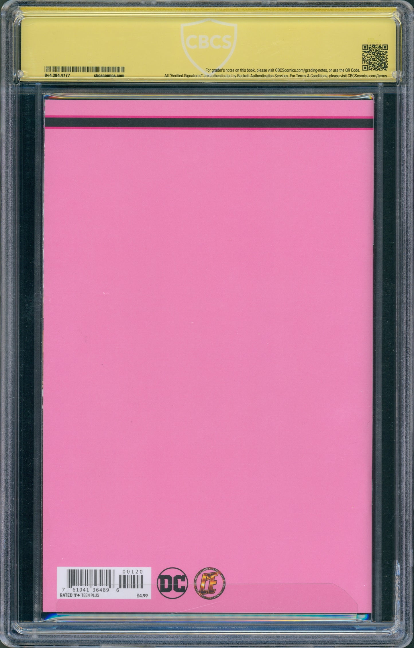 CBCS Harley Quinn's Villain of the Year #1 (Signed Camron Johnson)