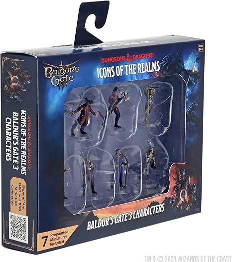 D&D Icons of The Realms: Baldur's Gate 3 - Character Boxed Set