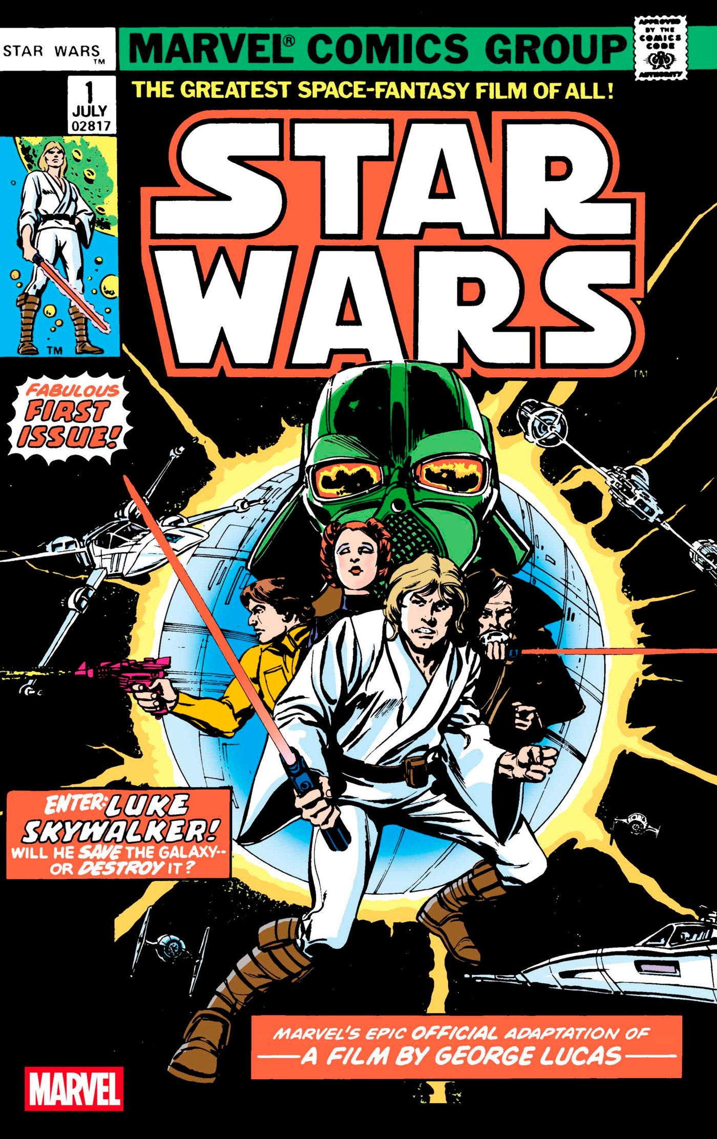 Star Wars 1977 #1 Facsimile Edition New Printing