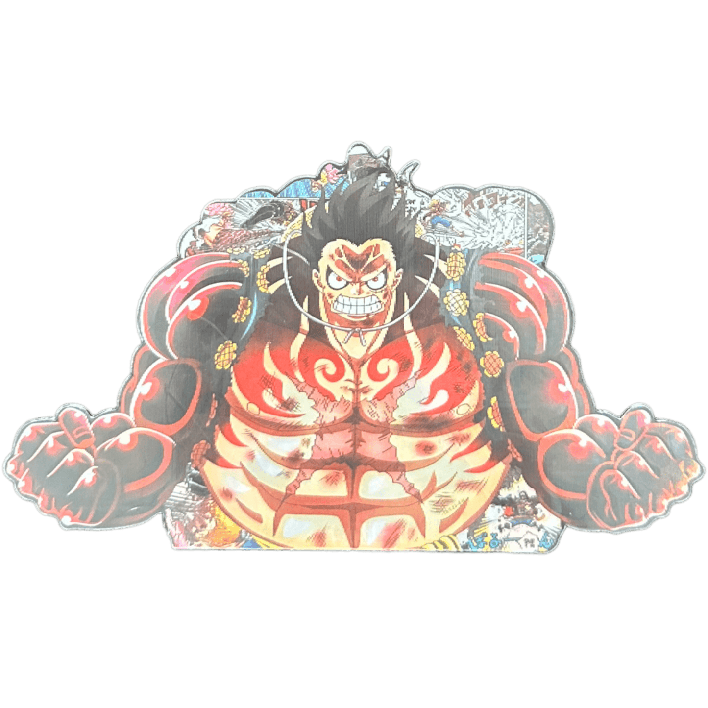 Luffy Anime 3D Sticker