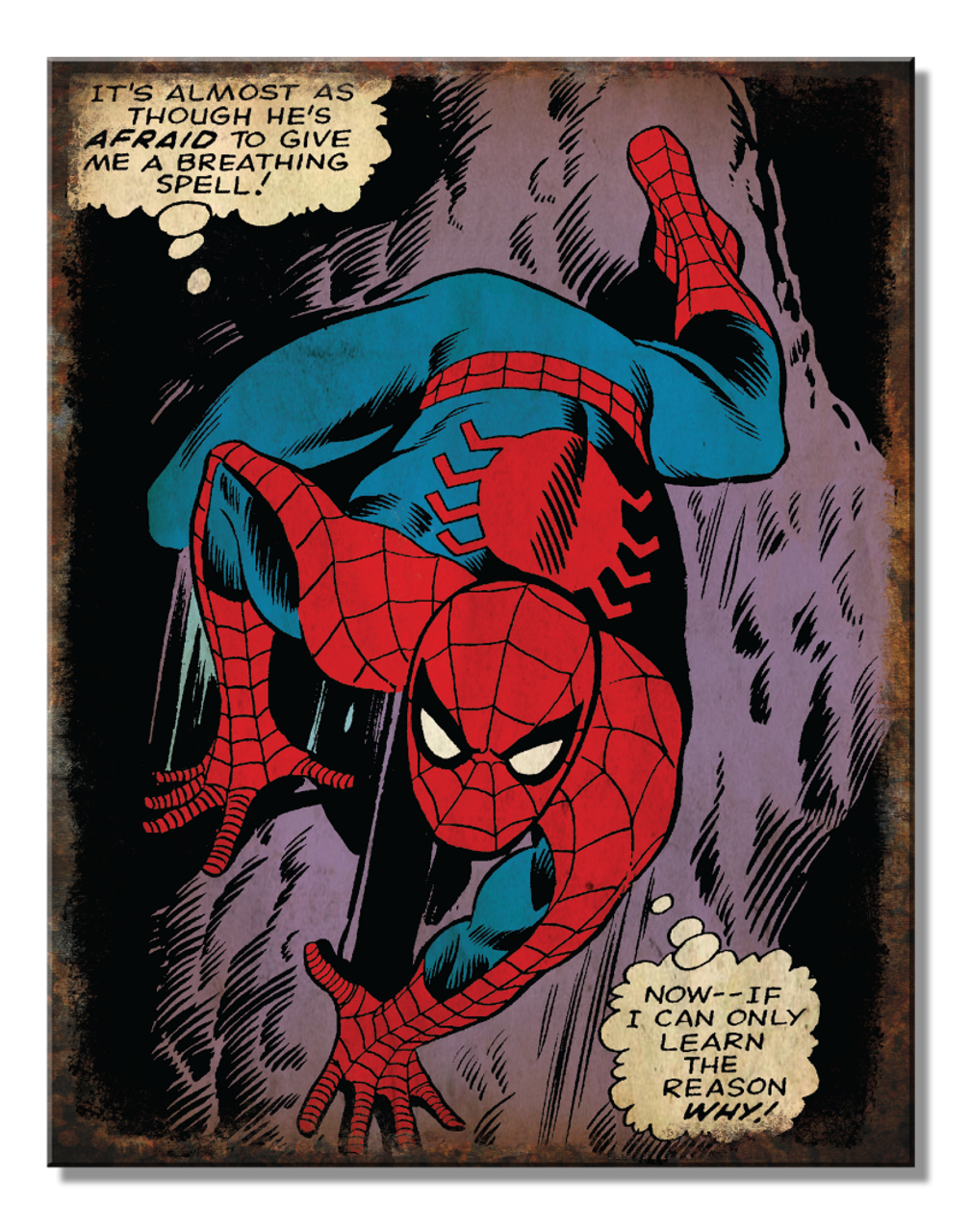 Spiderman Tin Sign