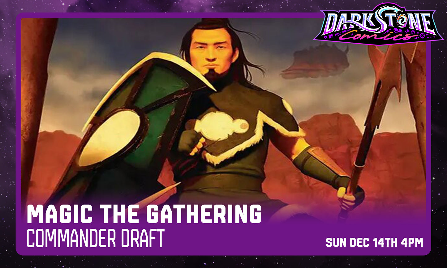 12/14 Magic the Gathering Commander Draft