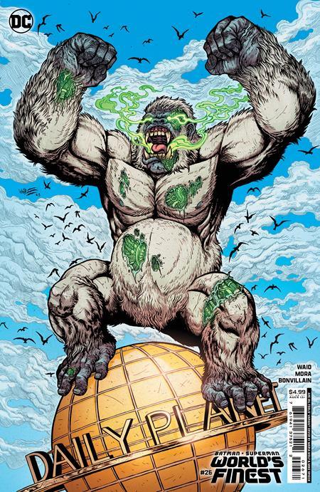 BATMAN SUPERMAN WORLDS FINEST #26 CVR D MARIA WOLF APRIL FOOLS TITANO CARD STOCK VAR