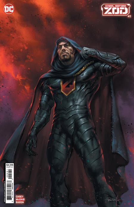 KNEEL BEFORE ZOD #2 (OF 12) CVR B LUCIO PARRILLO CARD STOCK VAR