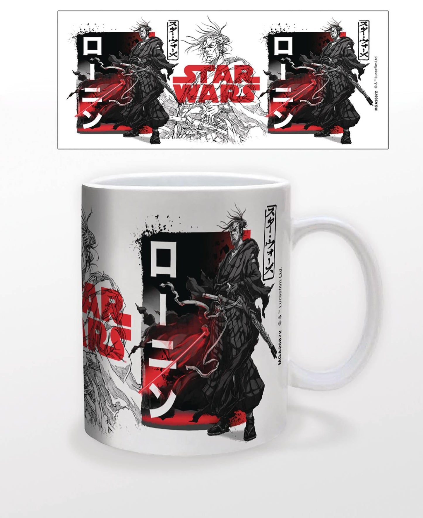 STAR WARS VISIONS THE RONIN CERAMIC MUG