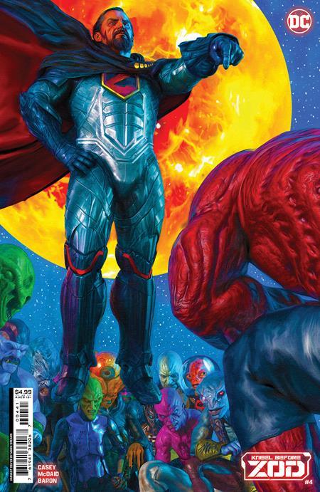 KNEEL BEFORE ZOD #4 (OF 12) CVR C MARK SPEARS CARD STOCK VAR