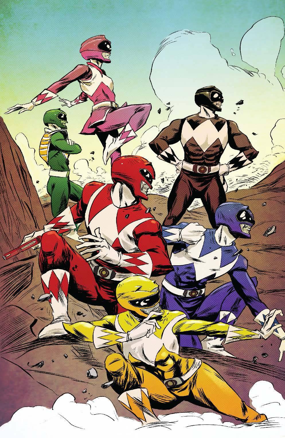 MIGHTY MORPHIN POWER RANGERS #3 1:50