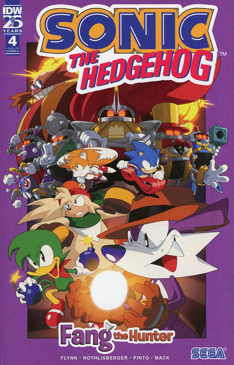 Sonic the Hedgehog: Fang the Hunter #4 Cover A (Hammerstrom)