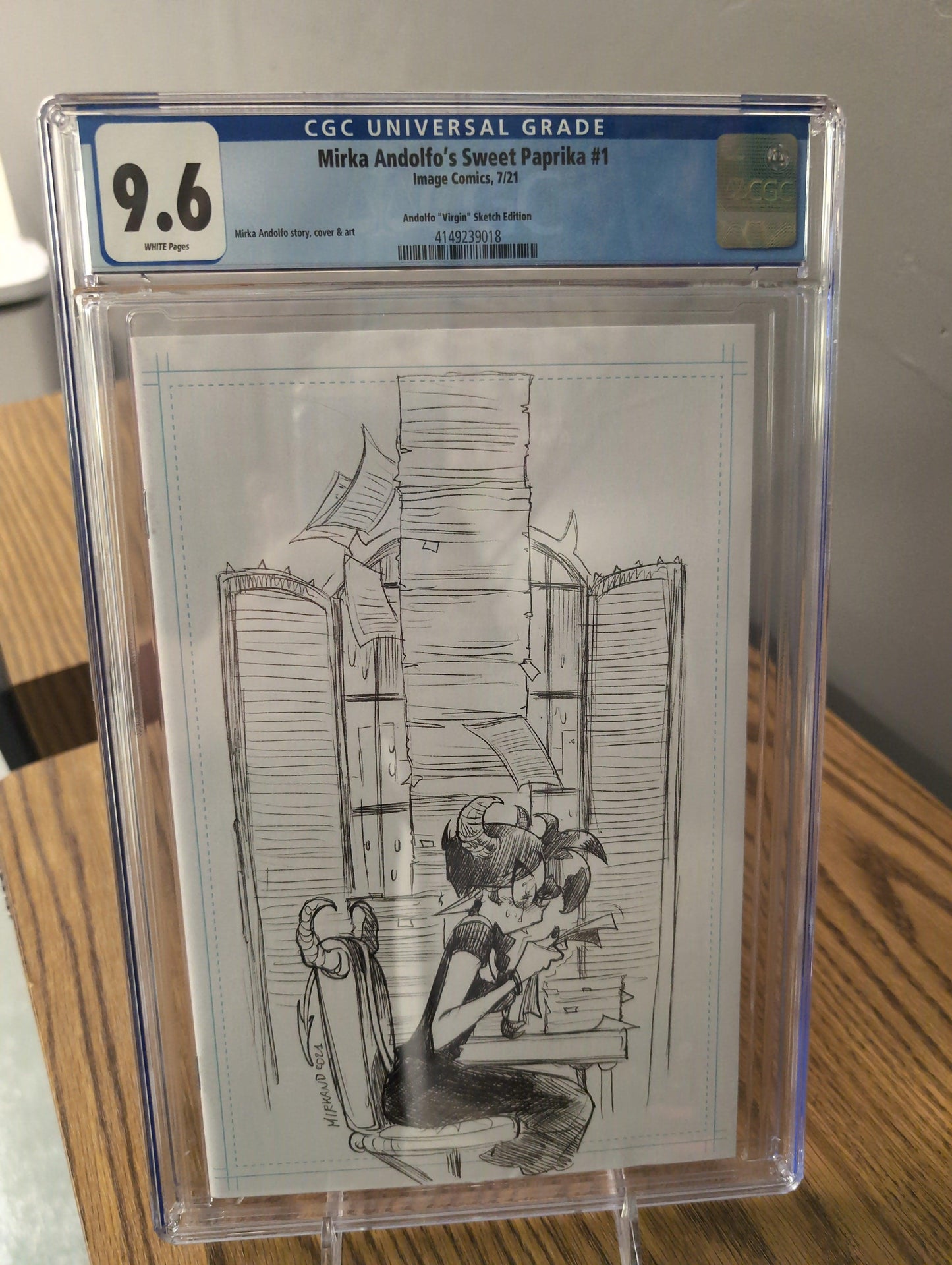CGC 9.6 Sweet Paprika #1