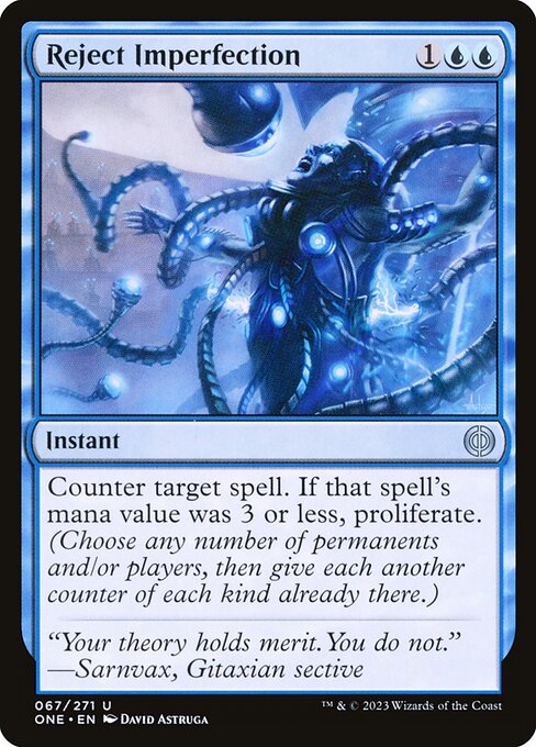 Reject Imperfection - Phyrexia: All Will Be One () #67