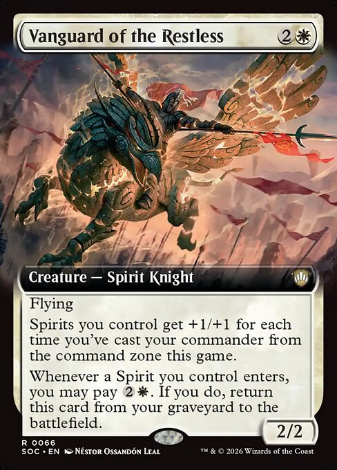 Vanguard of the Restless - Secrets of Strixhaven Commander () #66