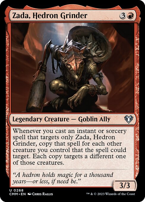 Zada, Hedron Grinder - Commander Masters () #268