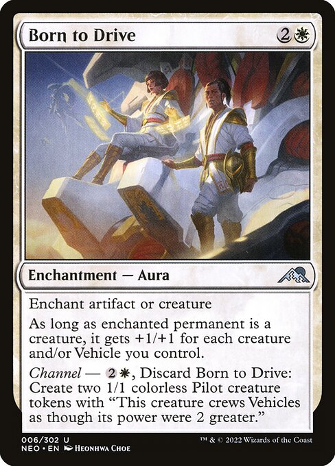 Born to Drive - Kamigawa: Neon Dynasty (NEO) #6 [Foil] [Foil]