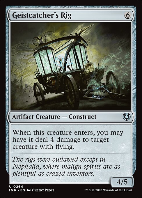 Geistcatcher's Rig - Innistrad Remastered (inr) #264 [Foil] [Foil]