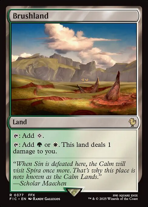 Brushland - Final Fantasy Commander () #377