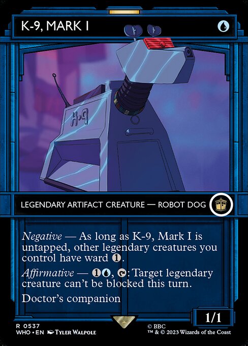 K-9, Mark I - Doctor Who (WHO) #537 [Foil] [Foil]