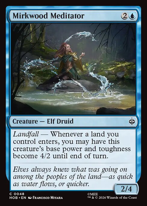 Mirkwood Meditator - The Hobbit (HOB) #48 [Foil] [Foil]