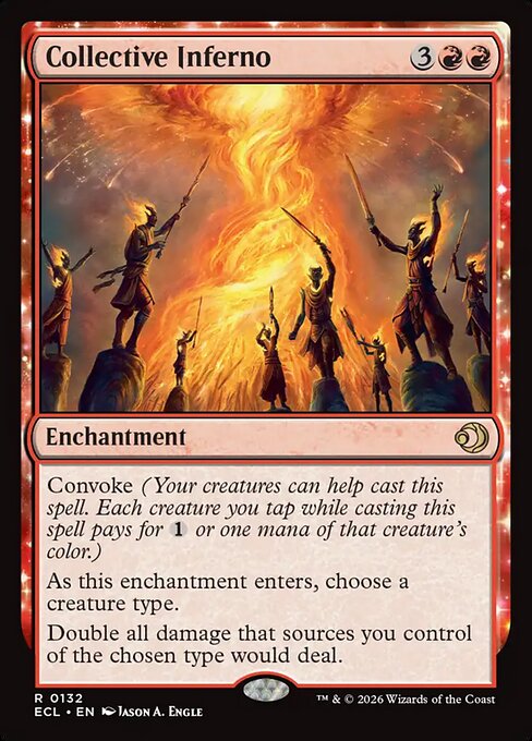 Collective Inferno - Lorwyn Eclipsed (ECL) #132 [Foil] [Foil]