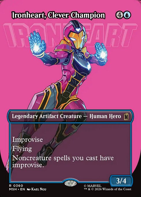 Ironheart, Clever Champion - Marvel Super Heroes () #360 [Foil] [Foil]
