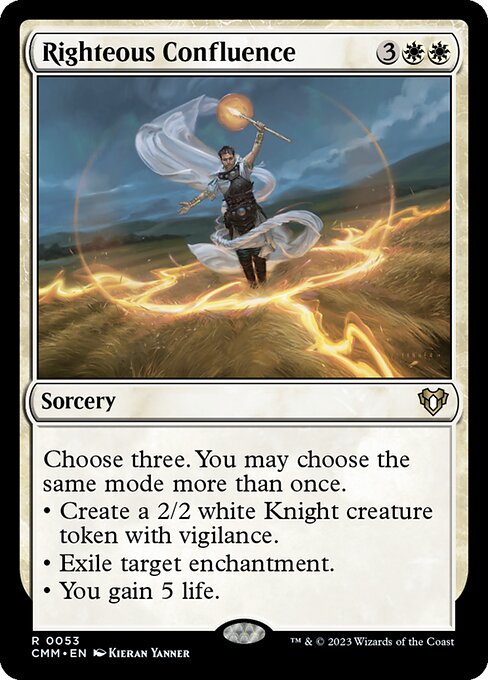 Righteous Confluence - Commander Masters () #53