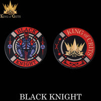 DNDDICEWHOLESALE.COM - Black Knight - 11 Dice Set