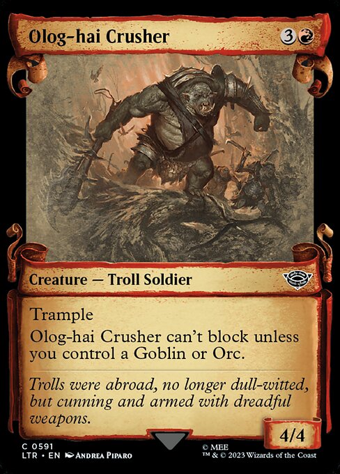 Olog-hai Crusher - The Lord of the Rings: Tales of Middle-earth (ltr) #591
