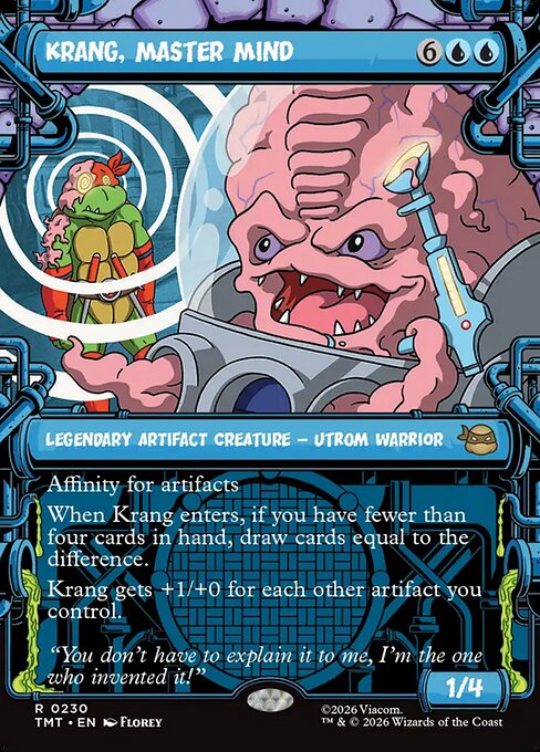 Krang, Master Mind - Teenage Mutant Ninja Turtles () #230