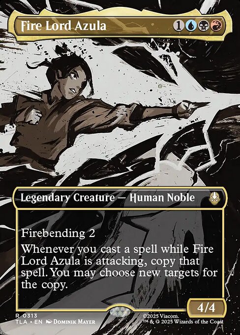 Fire Lord Azula - Avatar: The Last Airbender () #313 [Foil] [Foil]