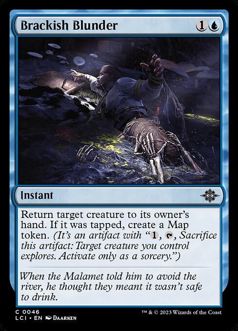 Brackish Blunder - The Lost Caverns of Ixalan (lci) #46