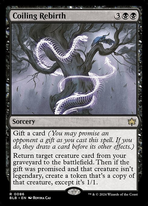 Coiling Rebirth - Bloomburrow (BLB) #86