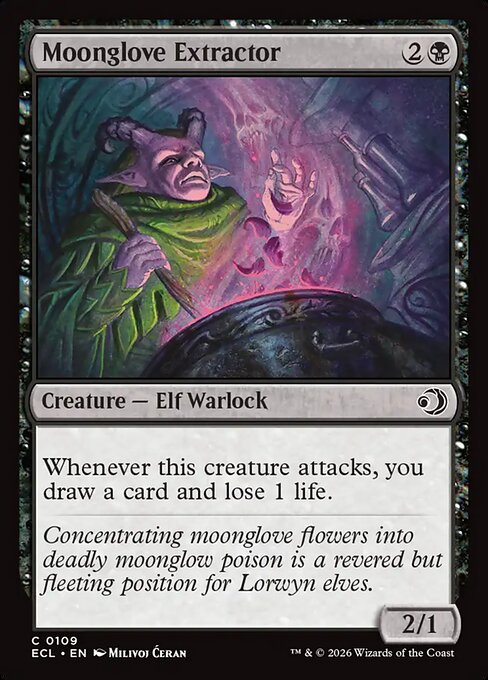 Moonglove Extractor - Lorwyn Eclipsed () #109