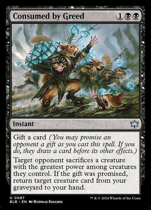Consumed by Greed - Bloomburrow () #87