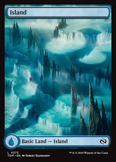 Island - Tarkir: Dragonstorm () #273 [Foil] [Foil]