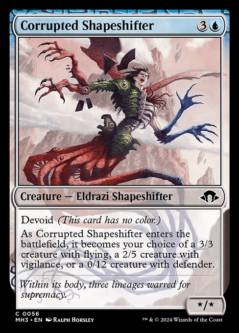 Corrupted Shapeshifter - Modern Horizons 3 (mh3) #56