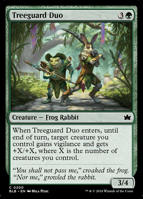 Treeguard Duo - Bloomburrow () #200