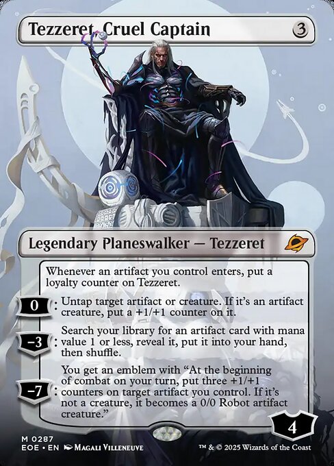 Tezzeret, Cruel Captain - Edge of Eternities (eoe) #287
