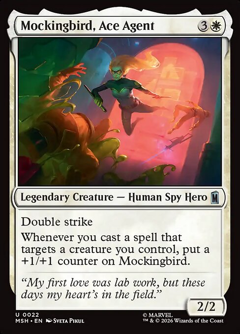 Mockingbird, Ace Agent - Marvel Super Heroes () #22