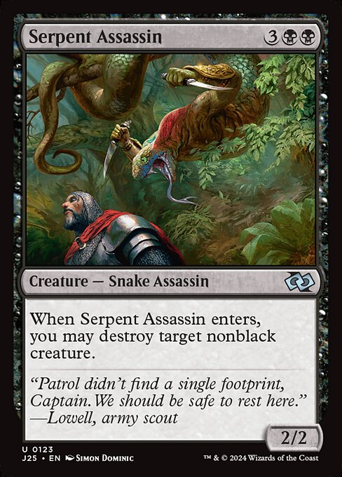 Serpent Assassin - Foundations Jumpstart () #123