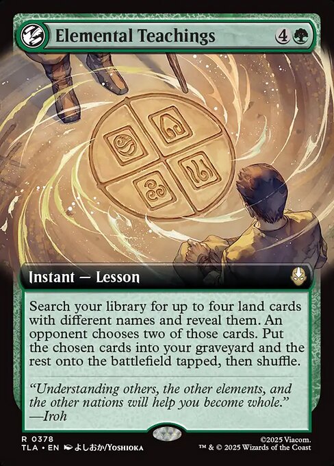 Elemental Teachings - Avatar: The Last Airbender () #378 [Foil] [Foil]