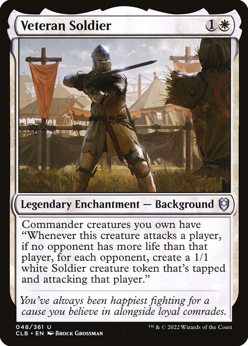 Veteran Soldier - Commander Legends: Battle for Baldur's Gate () #48