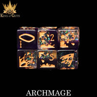 DNDDICEWHOLESALE.COM - Archmage - 11 Dice Set