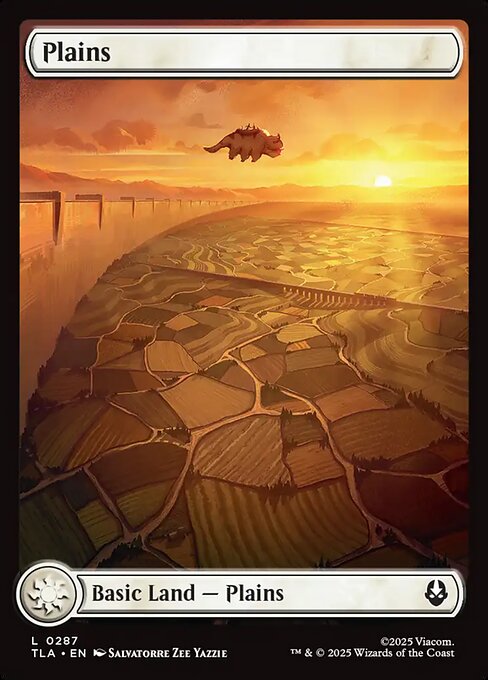 Plains - Avatar: The Last Airbender () #287 [Foil] [Foil]