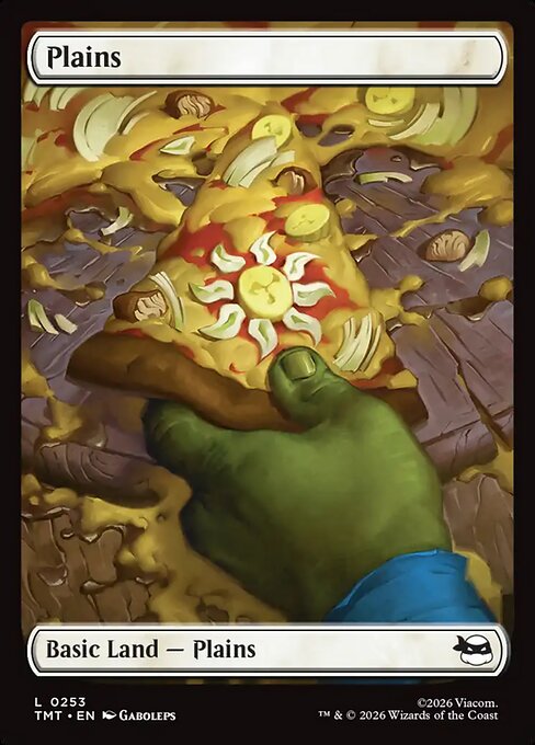 Plains - Teenage Mutant Ninja Turtles (TMT) #253 [Foil] [Foil]