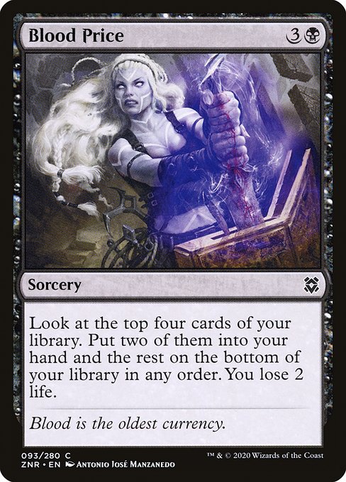 Blood Price - Zendikar Rising (ZNR) #93