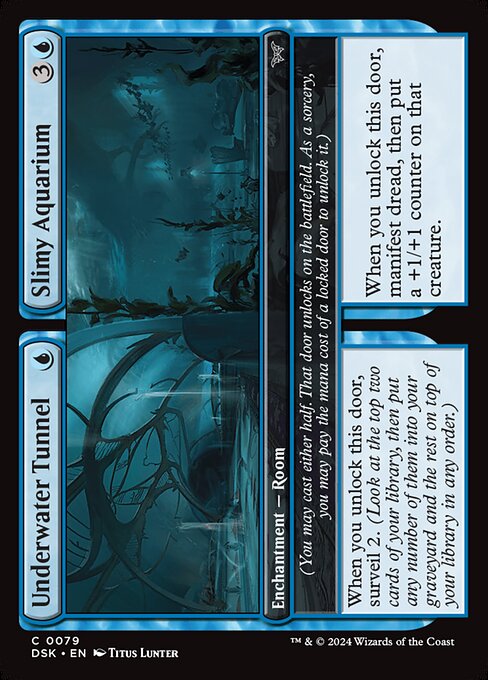 Underwater Tunnel // Slimy Aquarium - Duskmourn: House of Horror () #79