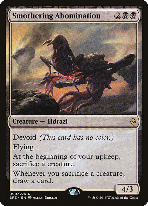 Smothering Abomination - Battle for Zendikar (BFZ) #99