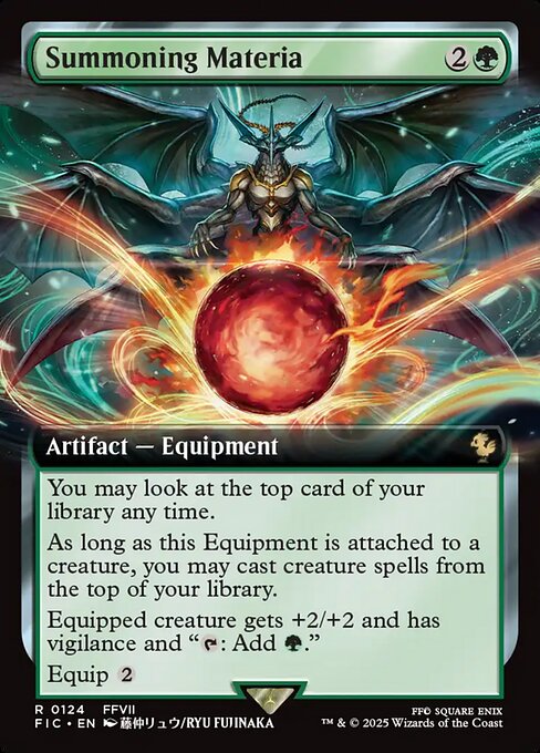 Summoning Materia - Final Fantasy Commander () #124