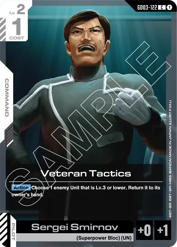 Veteran Tactics - Steel Requiem (GD03-122) #122